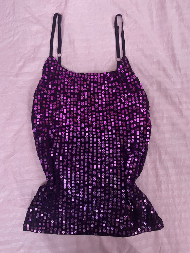 Sparkly Sequin Cami Top