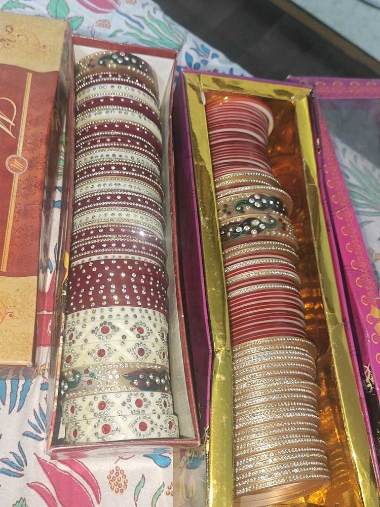 Bridal Jewellery bangels chura Choodiya Chudiya