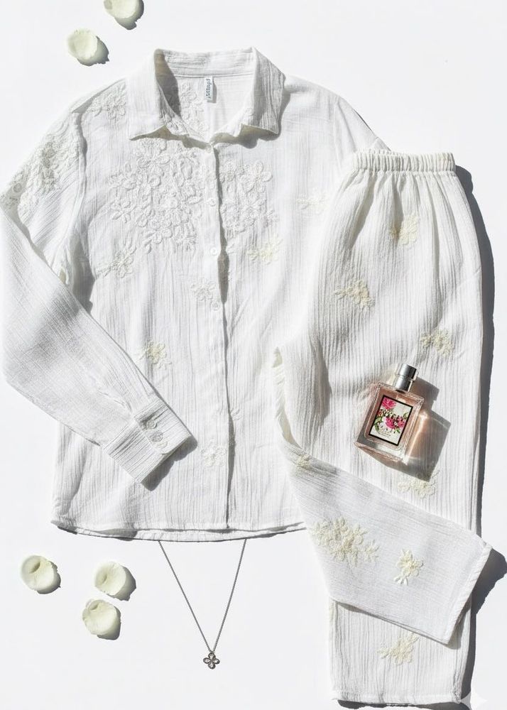Embroidered Co-ord Set
