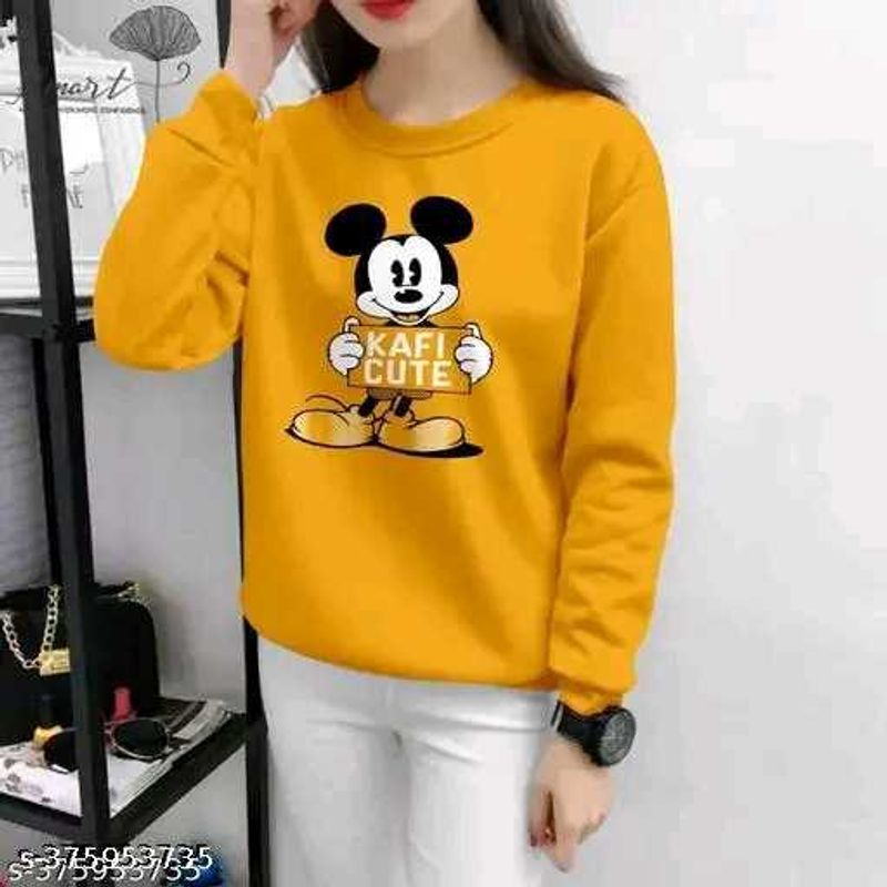 Mickey Mouse &#39;Kafi Cute&#39; Sweatshirt