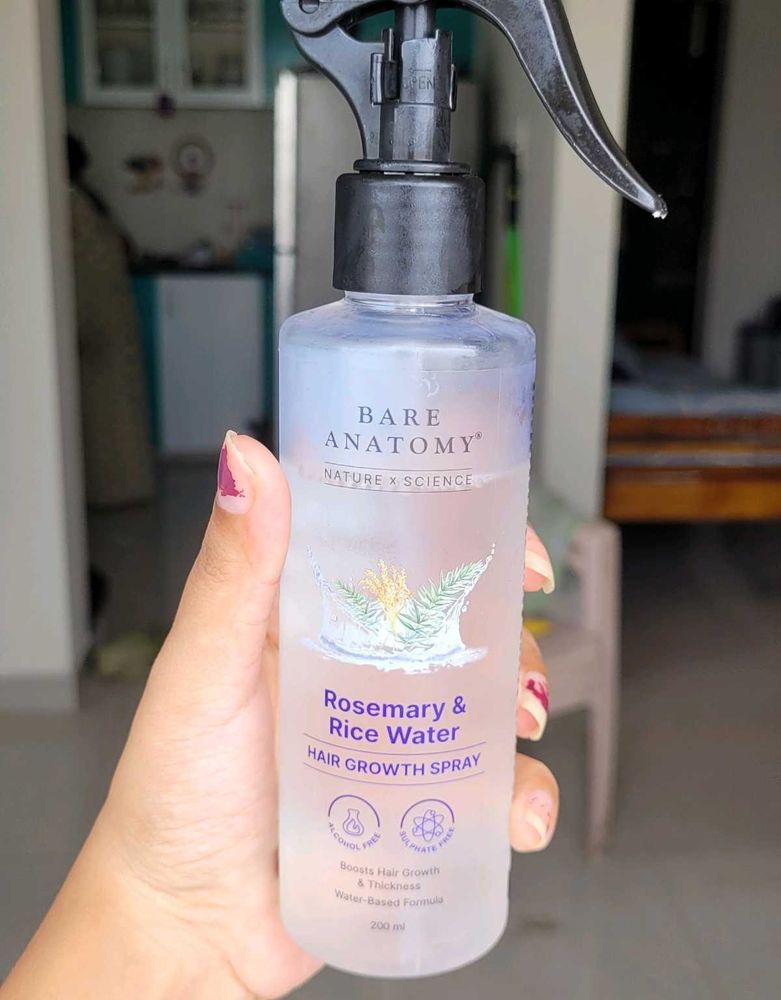 Bare Anatomy Rosemary And Rice Water Spray