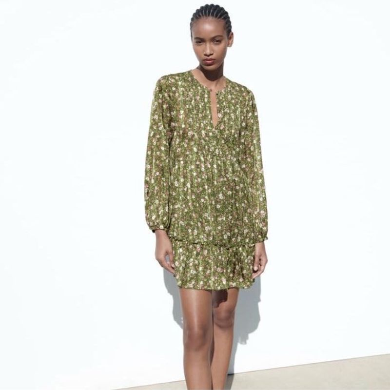 Zara Limited Edition Floral Dress From New York