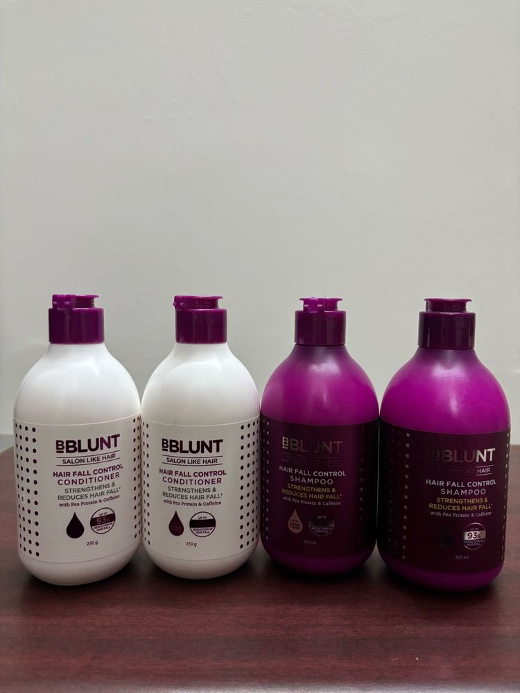 Bblunt combo of 4 shampoo &amp; conditoner mew