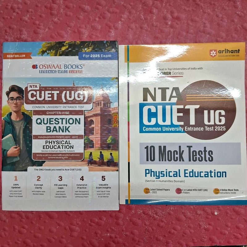 CUET UG - PHYSICAL EDUCATION QUESTION BANK + MOCK