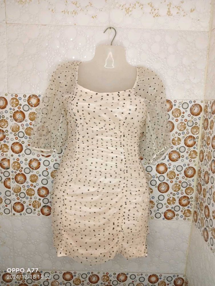Peach Casual Dress (Women&#39;s)