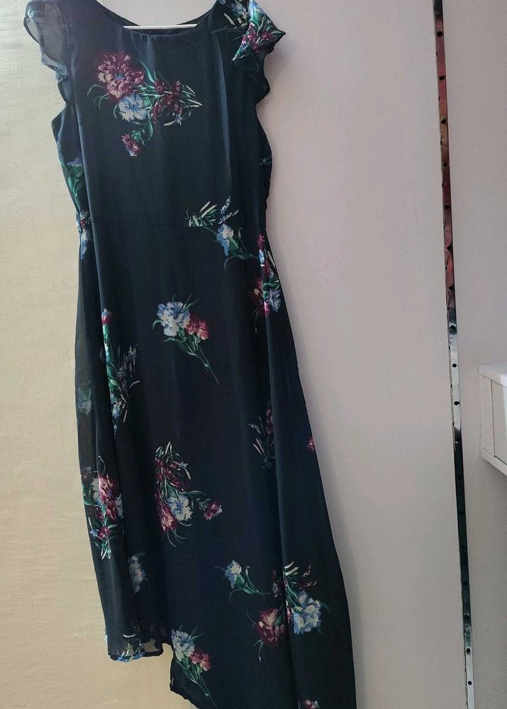Floral Print Maxi Dress