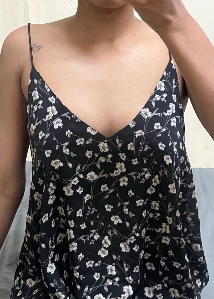 Floral Print Cami Top