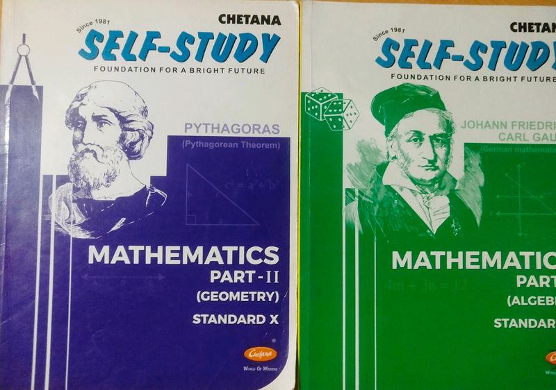 Mathematics -1&amp;2 Textbook For 10th Class Student.