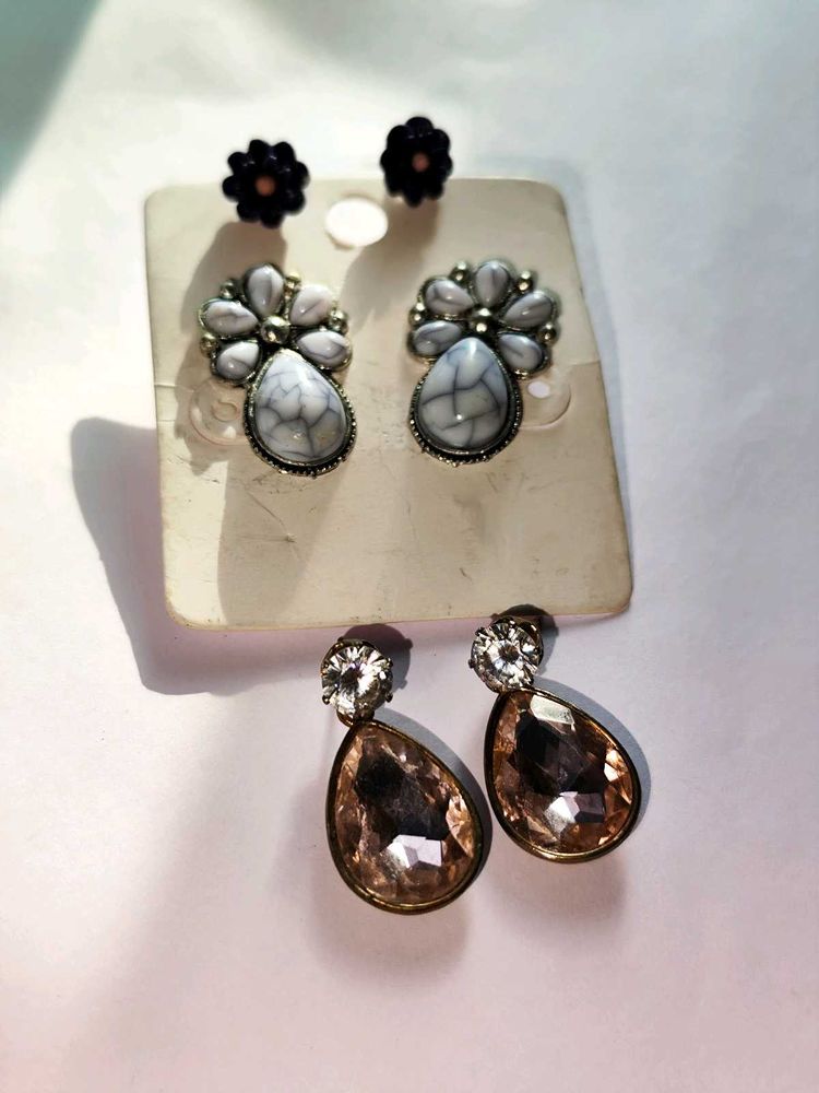Combo Of 3 Earring