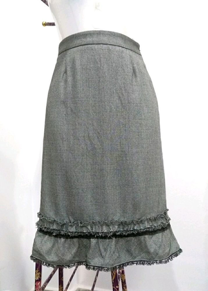 Vintage Ruffled Skirt