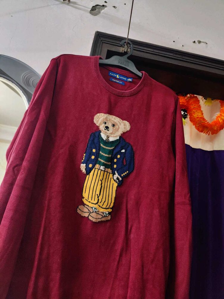 Men&#39;s Teddy Bear Sweater