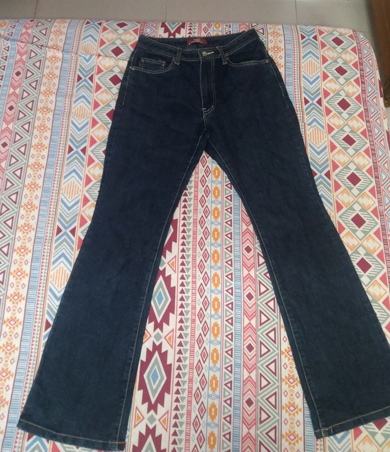 Dark Blue Brand New Boot Cut Jeans