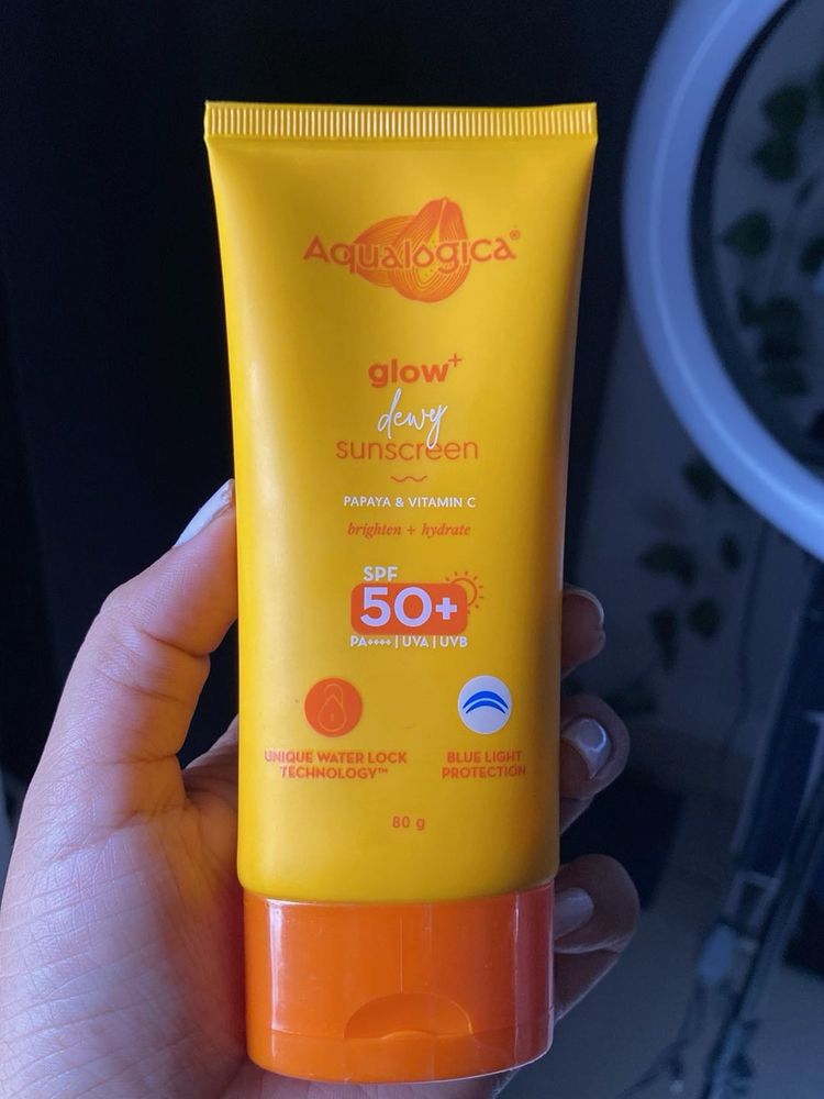 AquAlogica Glow+ Dewy Sunscreen SPF 50+