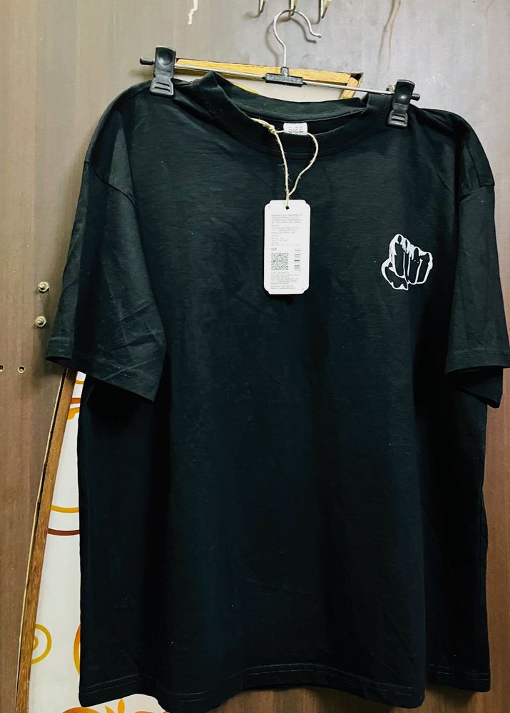 Black MaSh Oversize T-Shirt with Tag