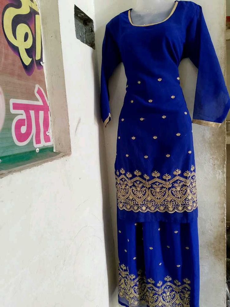 Kurta Palazzo Set For Girls
