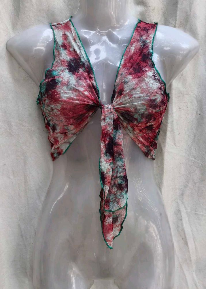 10111. Tie-Dye Crop Top