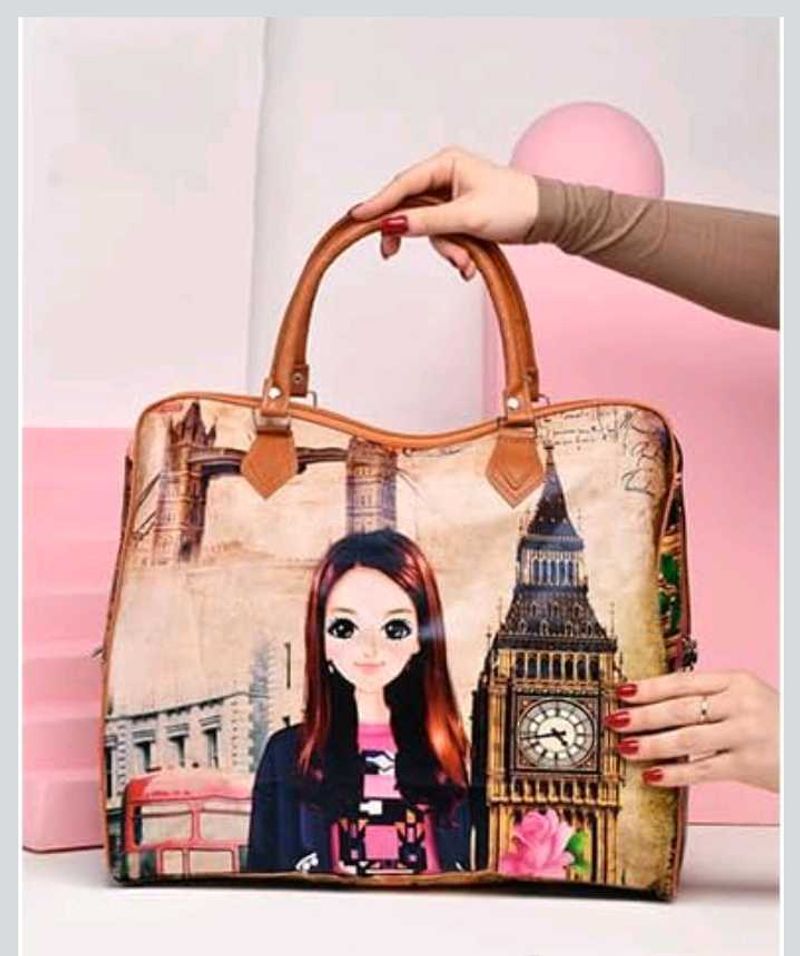 London Print Handbag