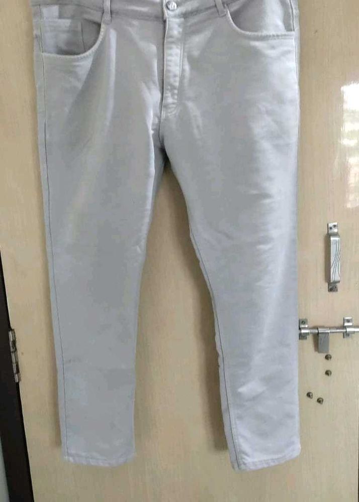 White colour jeans