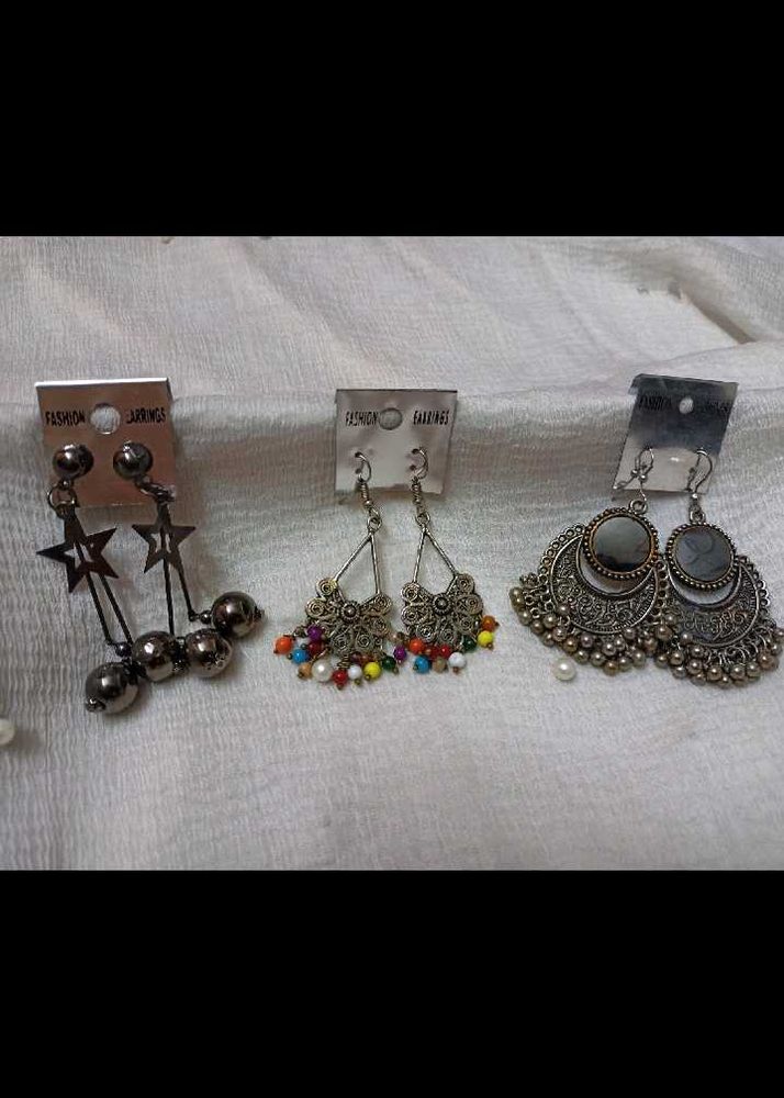 Oxidised Earings