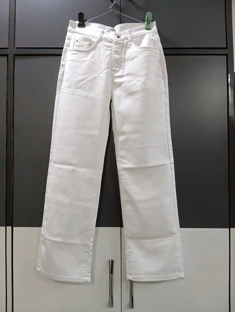 White Baggy Jeans For Women