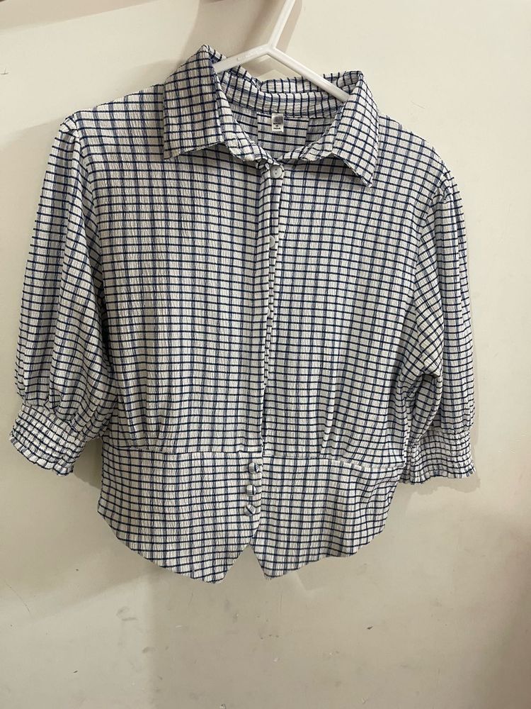 Checkered Aesthetic Top