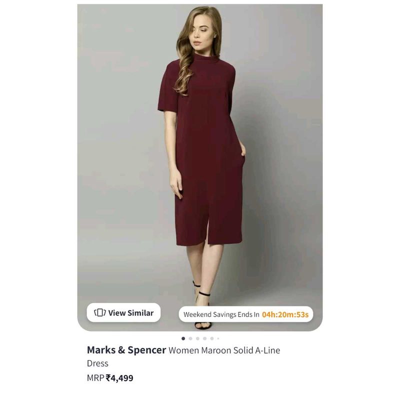 Premium Marks And Spencer Dress
