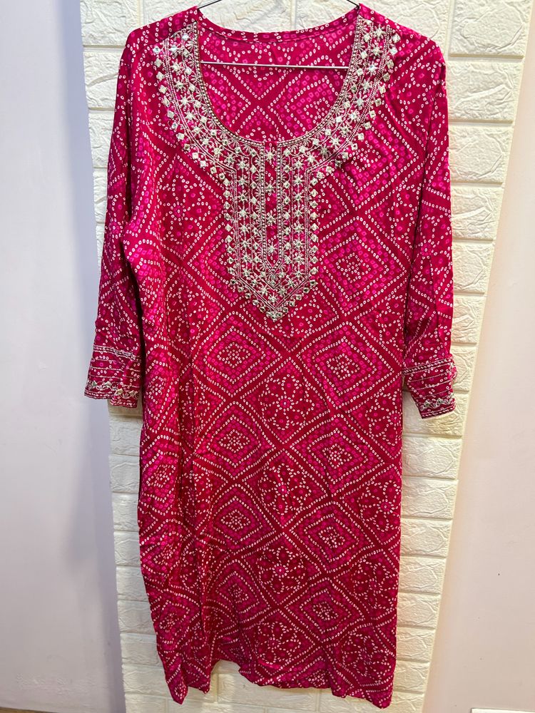 Kurti &amp; pants set 🩷
