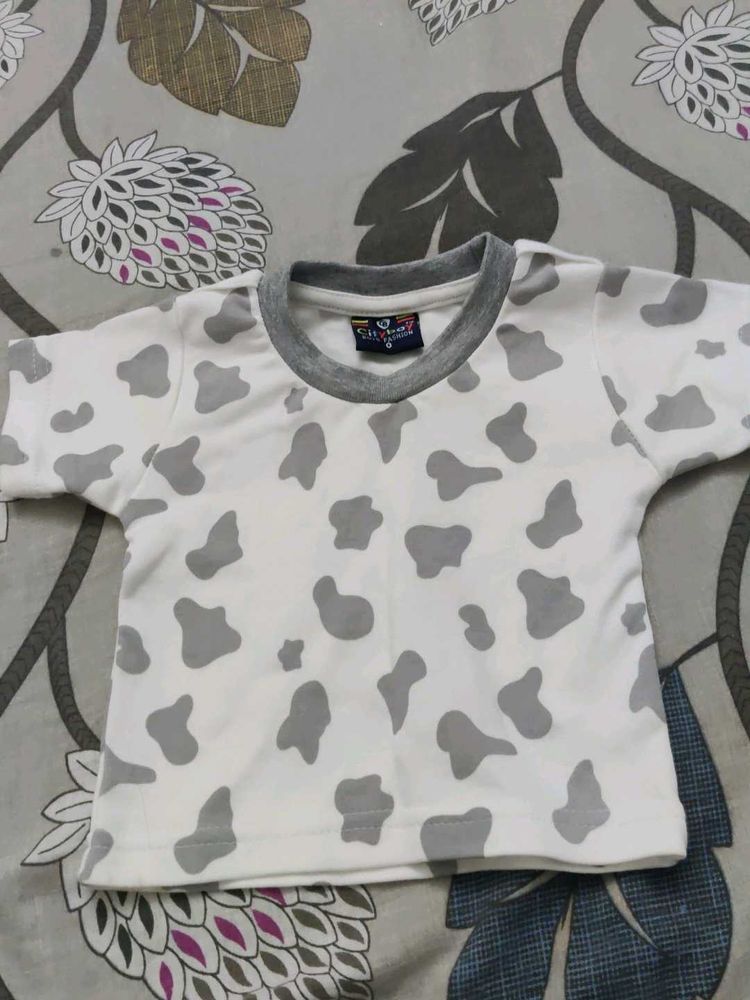Cute Kids&#39; Printed T-Shirt
