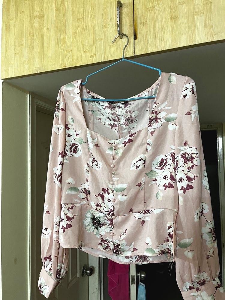 Floral Long Sleeve Blouse
