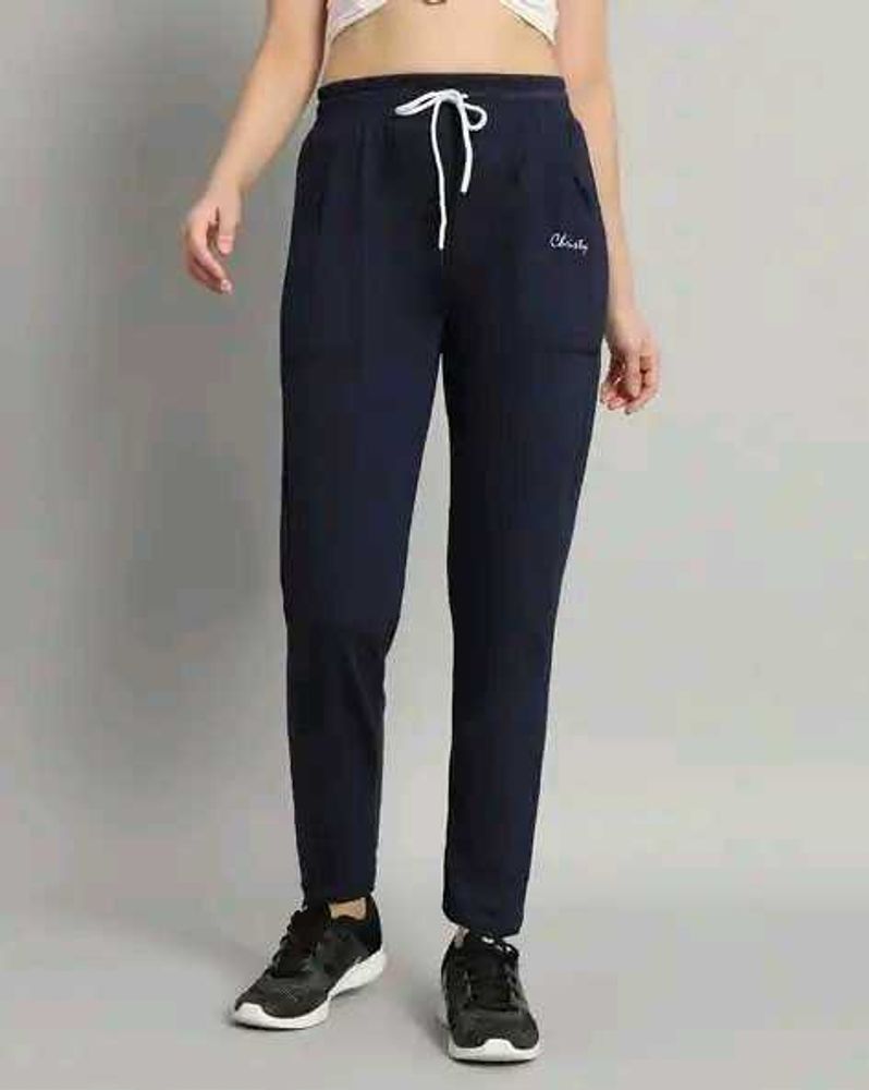 Christy Navy Blue Women&#39;s Joggers
