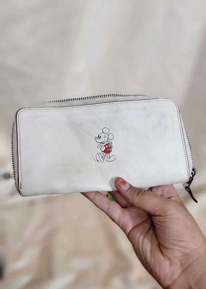 Coach Limited Edition Mickey Mouse Wallet