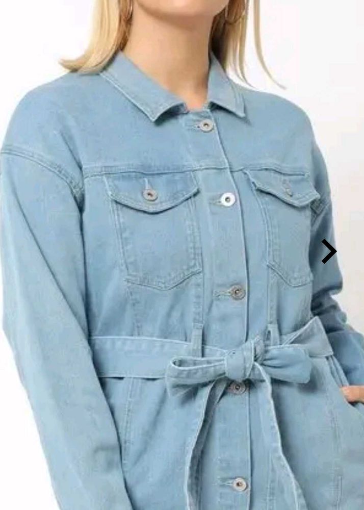 New blue saint brand denim jacket