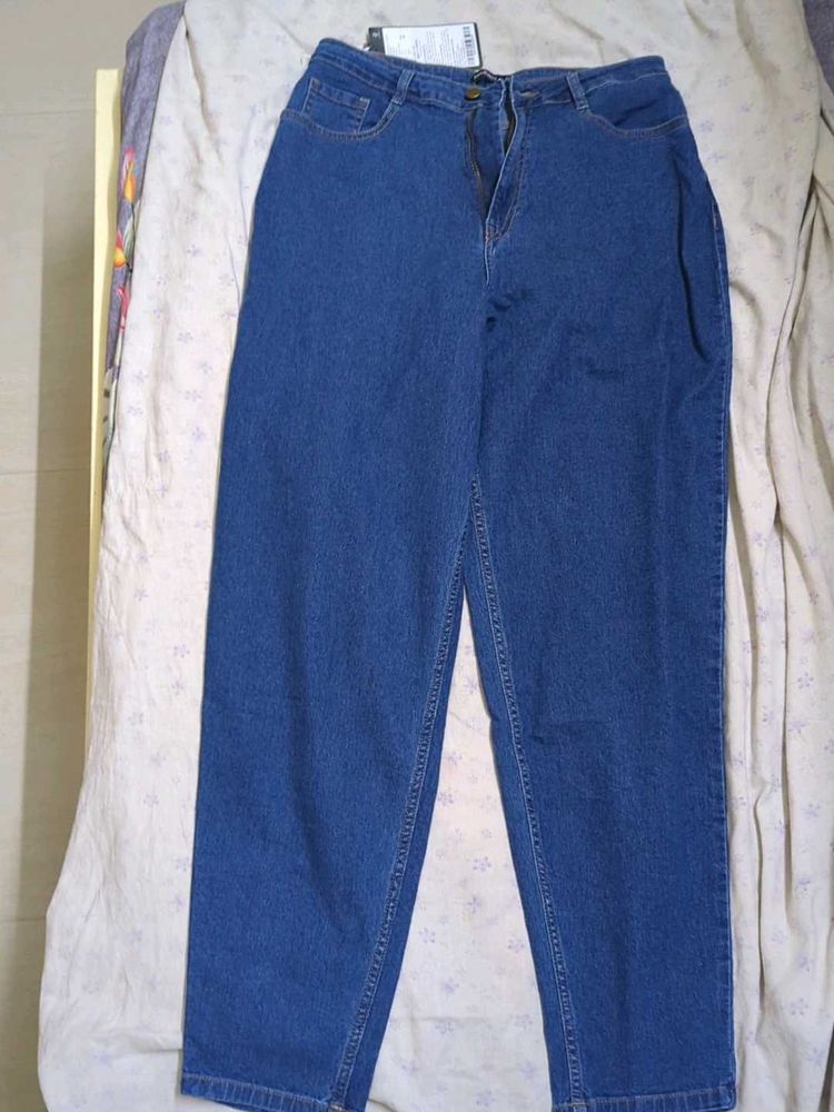Baggy Blue Jeans
