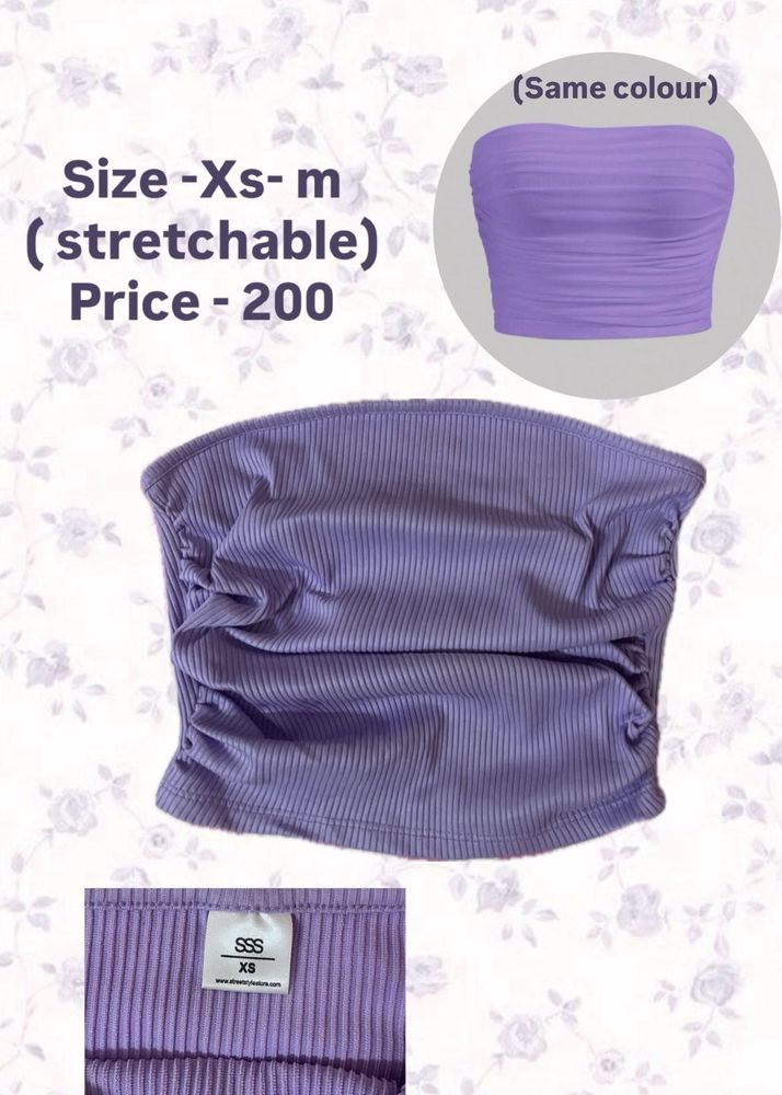 Purple Tube Top