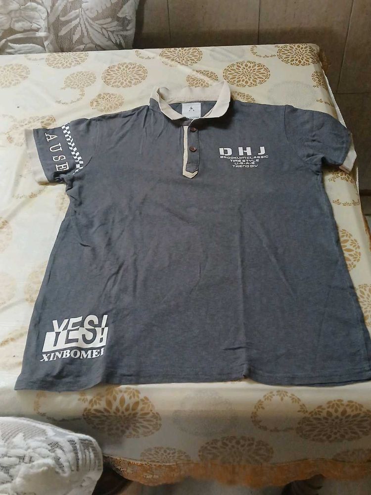 Grey DHJ T-Shirt