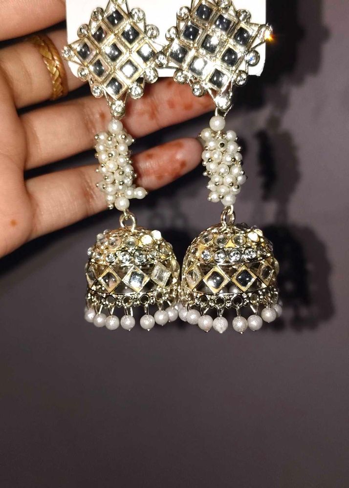 Sparkling Jhumka Earrings