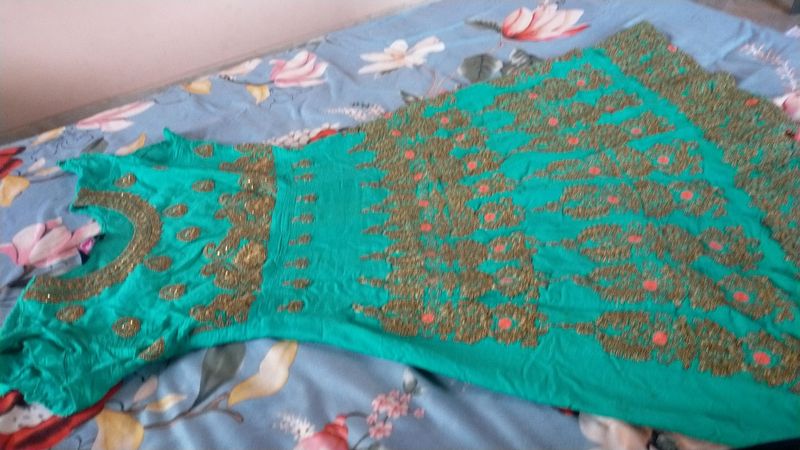 Embroider Anarkali Kurta🌈✨