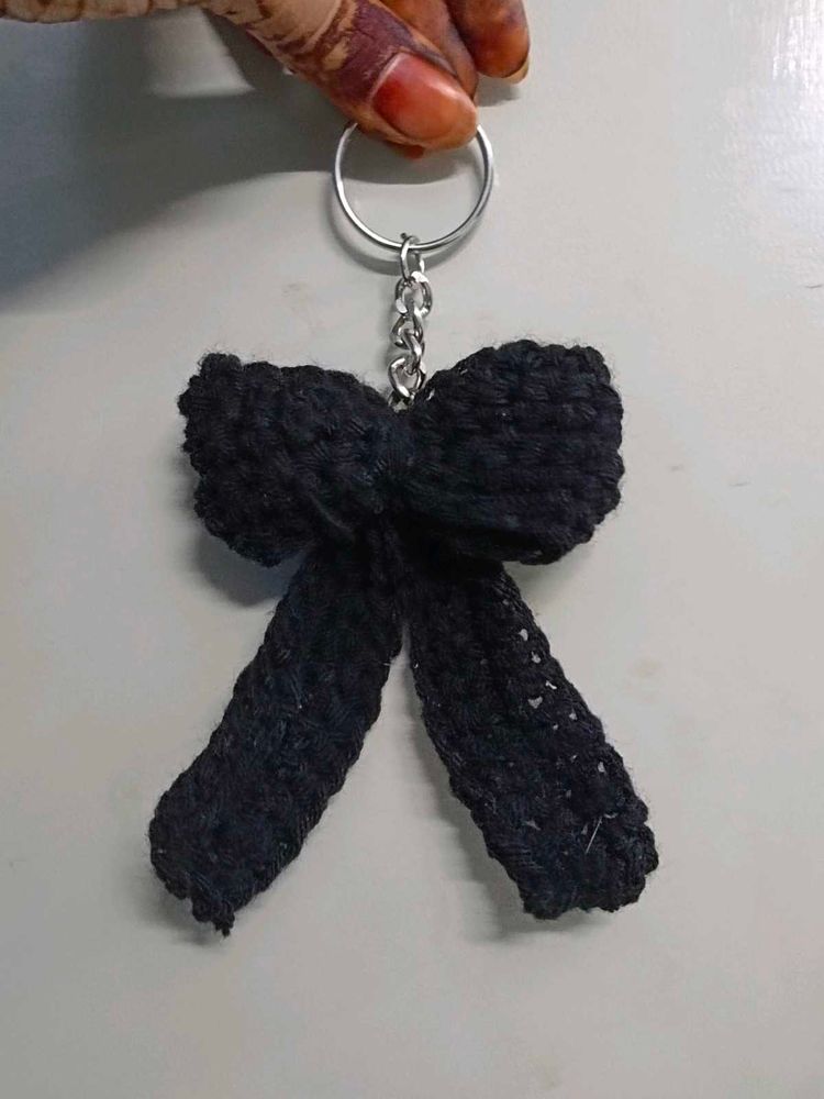 Crochet Bow Keyrings