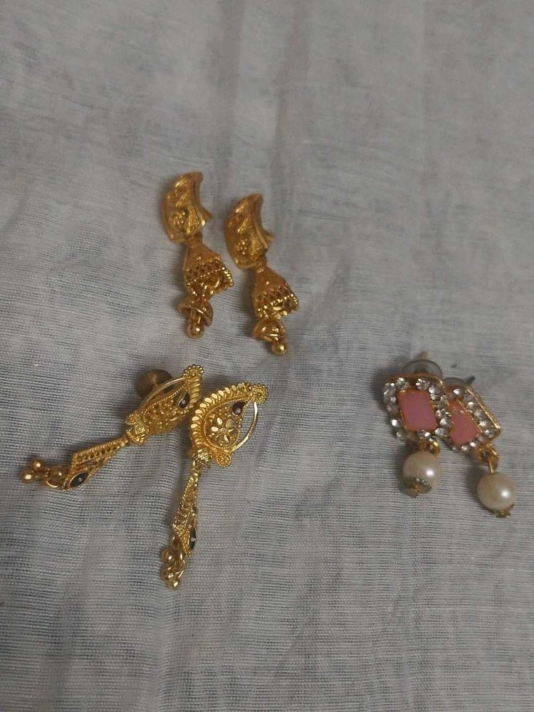 Earrings Set of 3