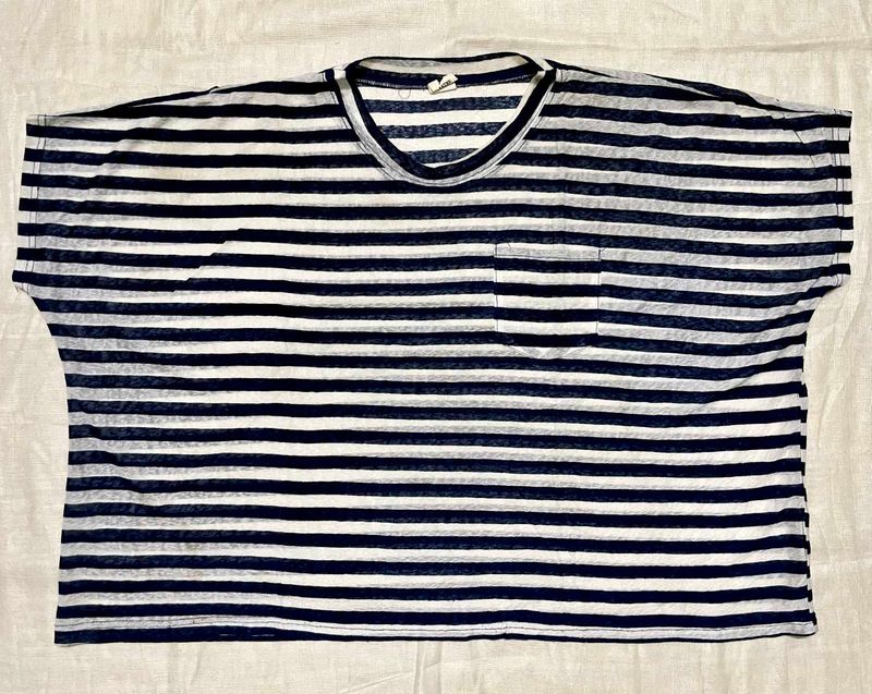 Oversized Crop Tee Top Tshirt