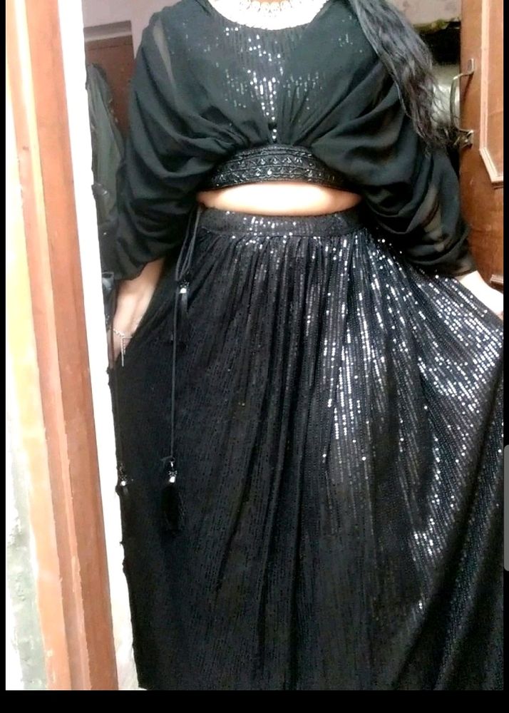Black Lehanga Choli