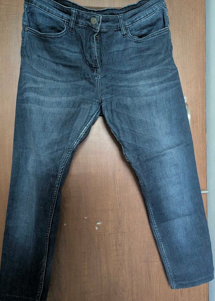 Dark Wash Mast And Harbour Denim Jeans - Size 34