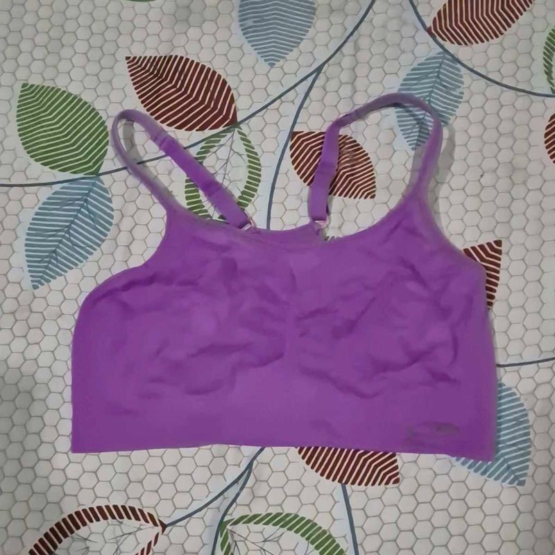 Purple Sports Bra