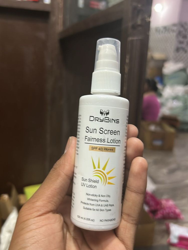 Sun Screen Fairness Lotion