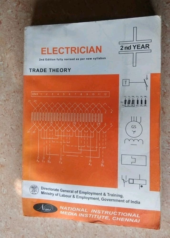 ITI 2nd Year Book (ELECTRICIAN, Trade Theory)