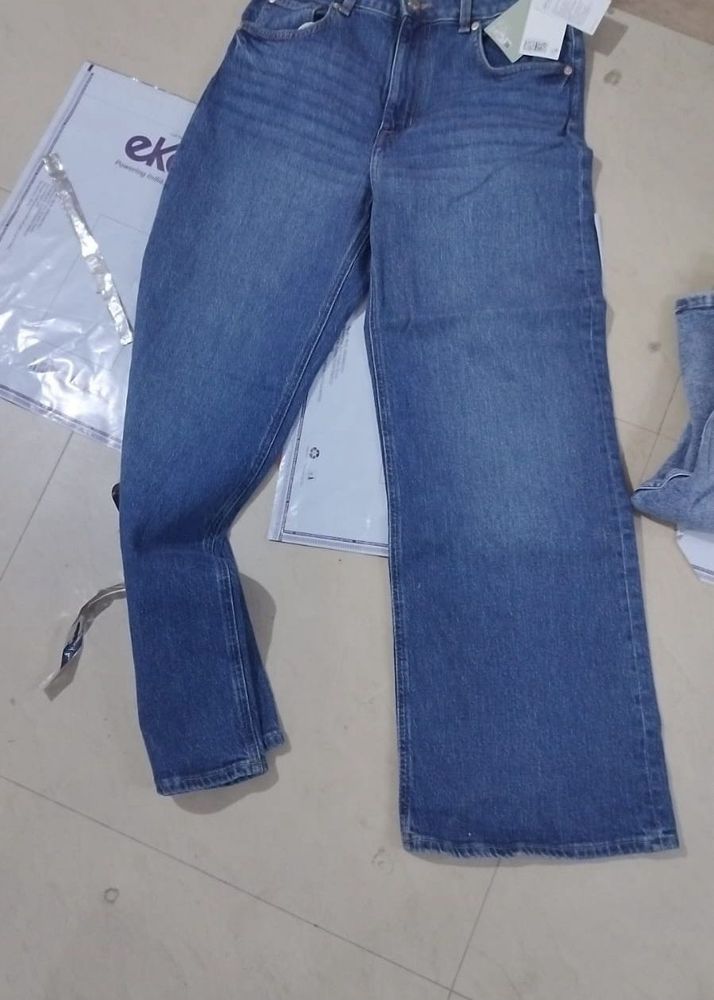 H&amp;M New Wide Leg Jeans