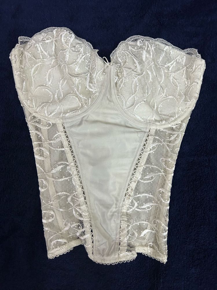 White Corset Top