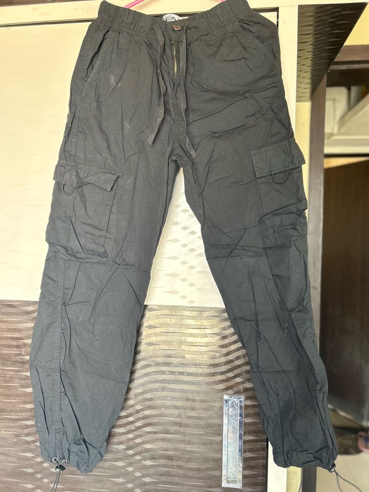 Black Cargo Pants