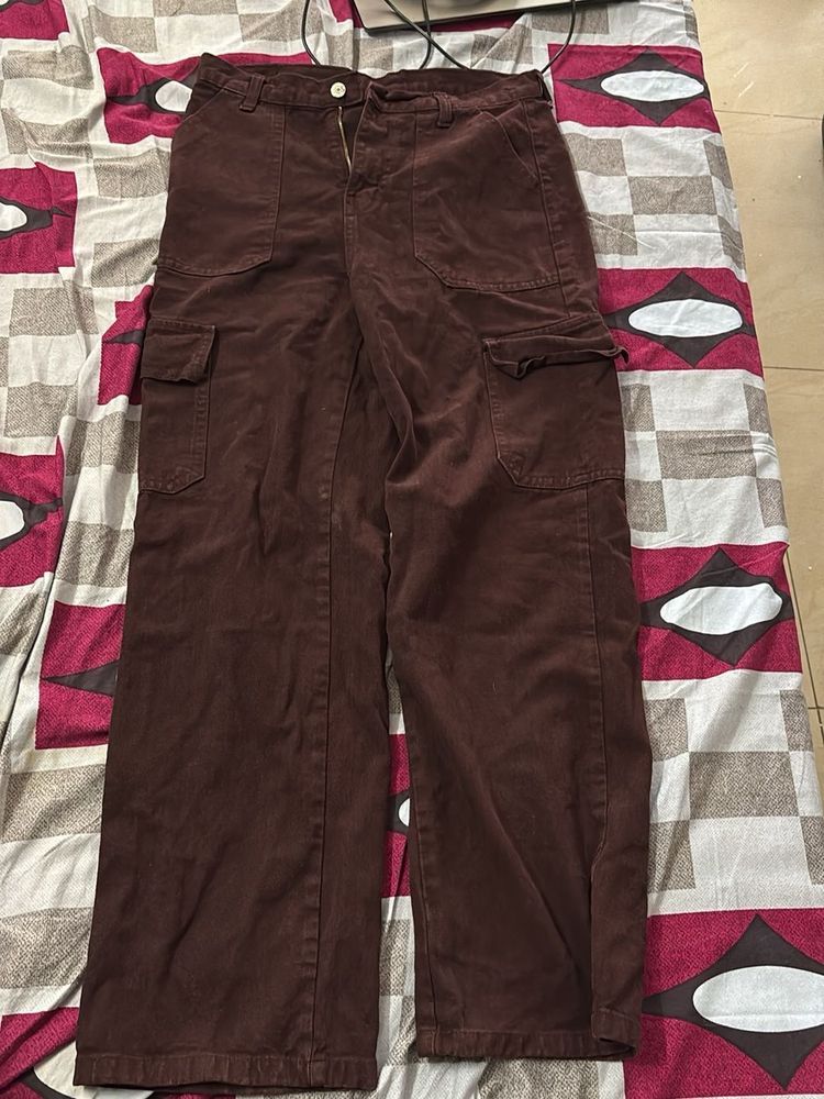 Brown Cargo Pants