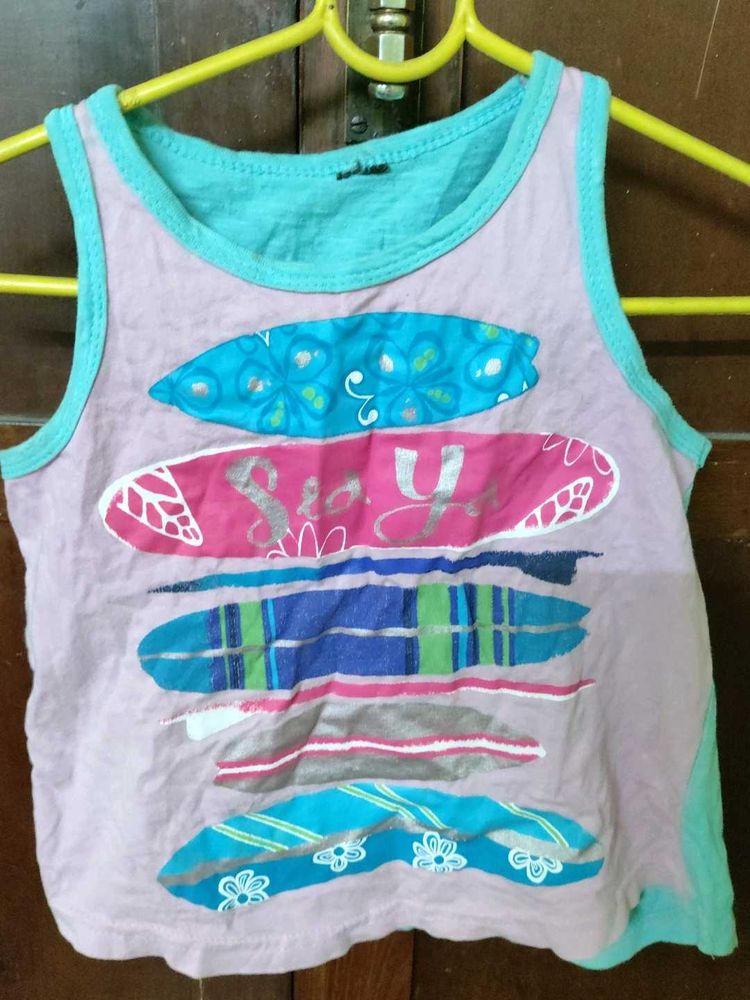 Cute Surfboard Tank Top